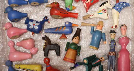 Dřevěné lidové hračky ožívají